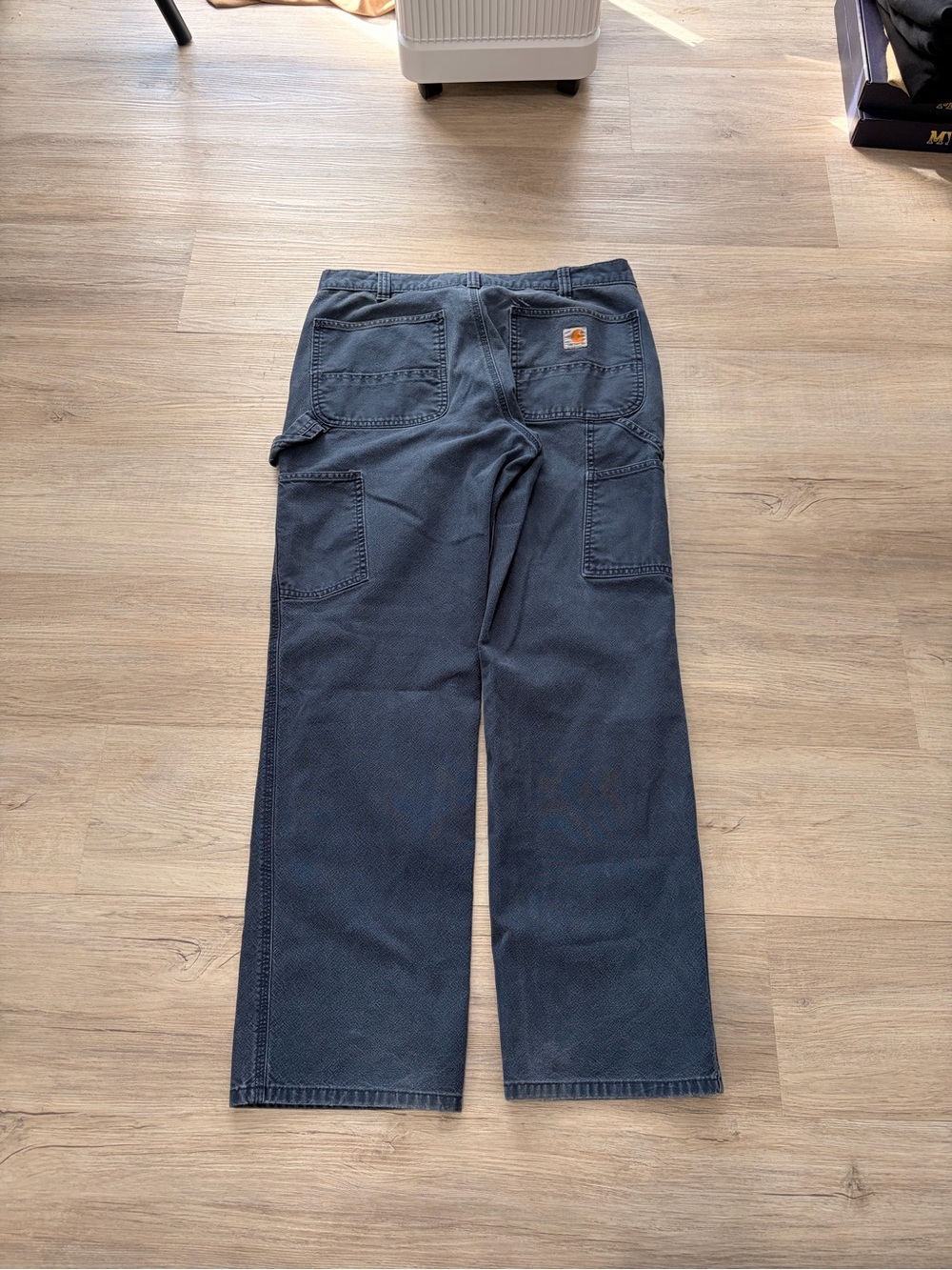 Navy Carhartt carpenter pants